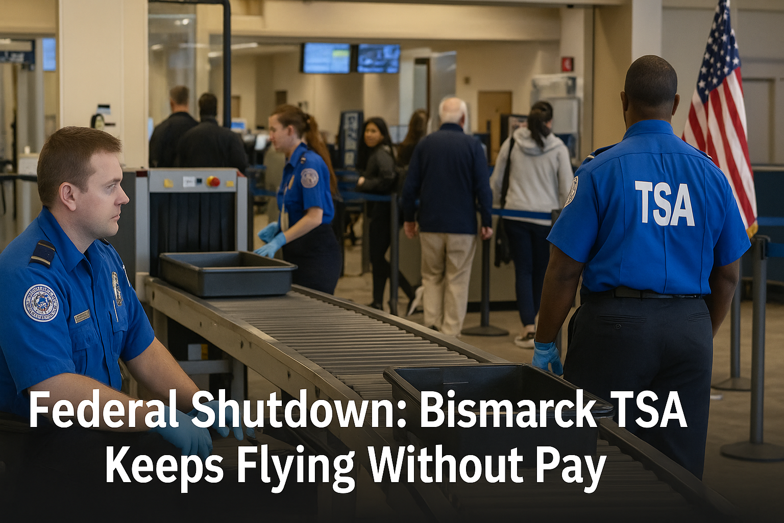 Federal Shutdown Worries TSA Workers at Bismarck Airport