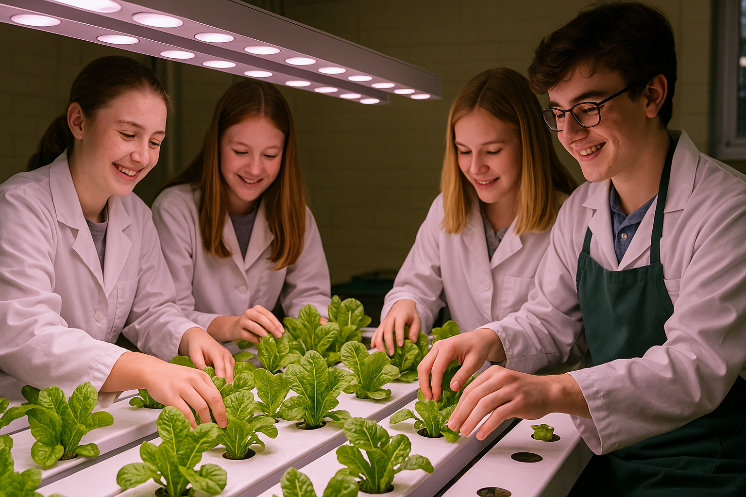 Bismarck School Turns Hydroponics Into Ag Classroom