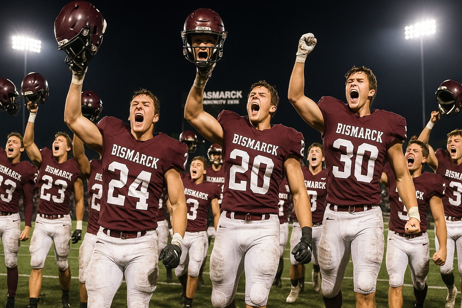 Bismarck High surges into playoffs with late-October victory