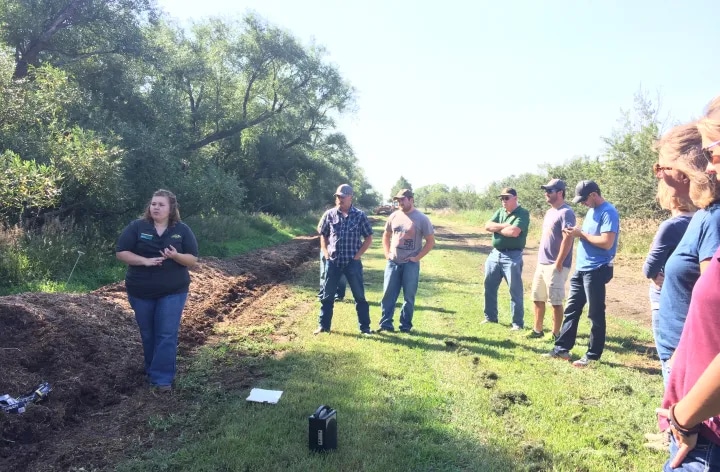 Meagan Vig Griggs County Agent Compost.Jpg
