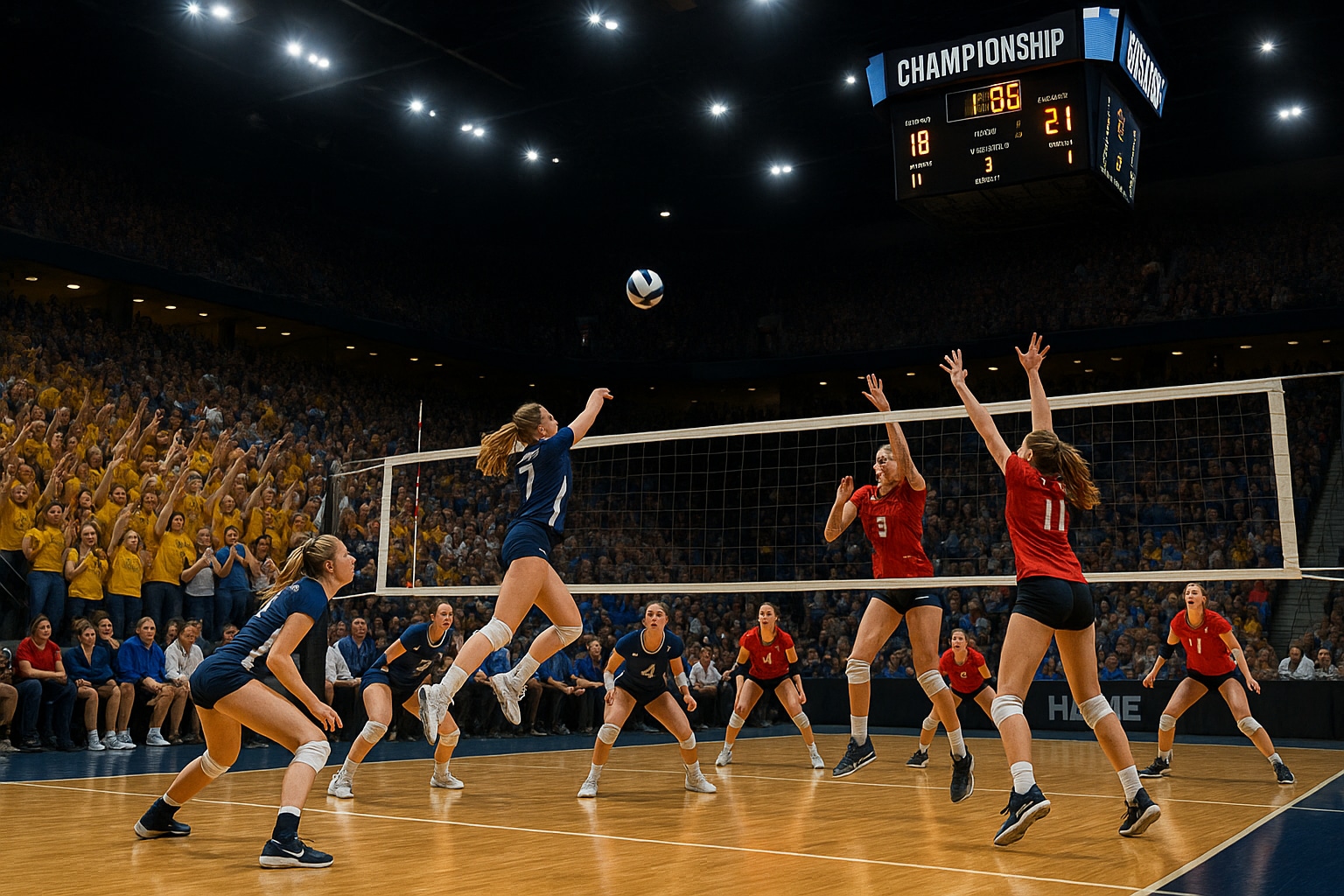 State Volleyball NDHSAA 2025