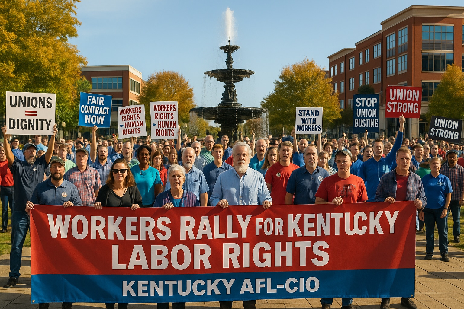 Workers Rally