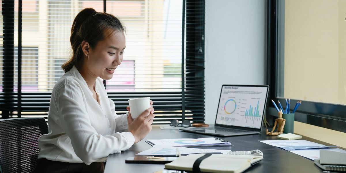 confident entrepreneur crafted business plan