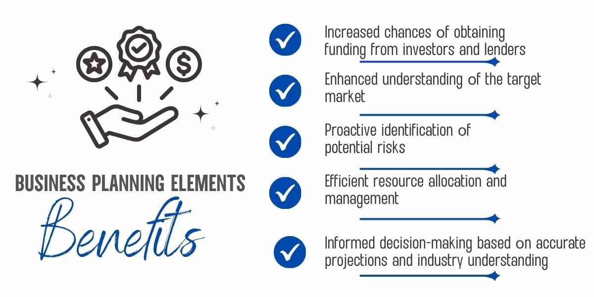 elements of business planning benefits