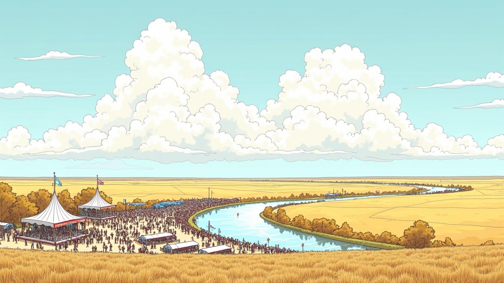 Editorial illustration: Unforgettable Date Night Ideas in Bismarck This Weekend