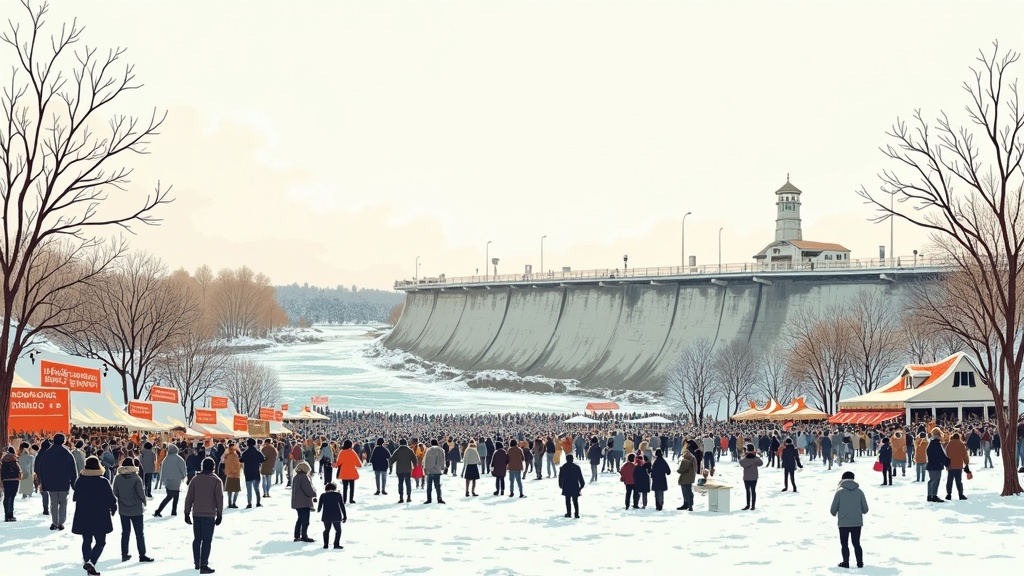 Editorial illustration: Romantic Date Night Ideas in Grand Forks This Weekend