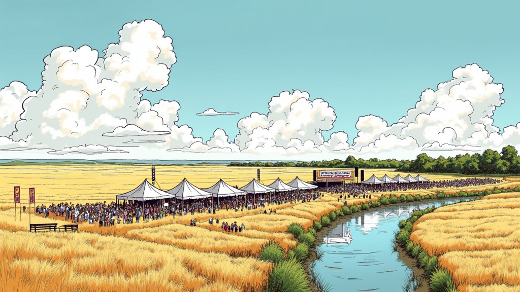 Editorial illustration: Date Night in Bismarck: Fun Activities This Weekend!