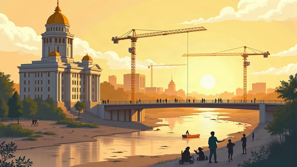 Editorial illustration: Bridge, utilities work to impact Bismarck-Mandan motorists - The Bismarck Tribune