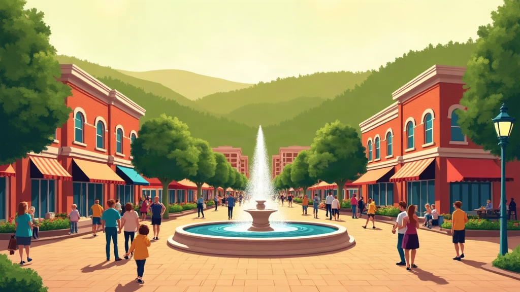 Editorial illustration: Resurfacing project at downtown Glasgow square set to begin next week