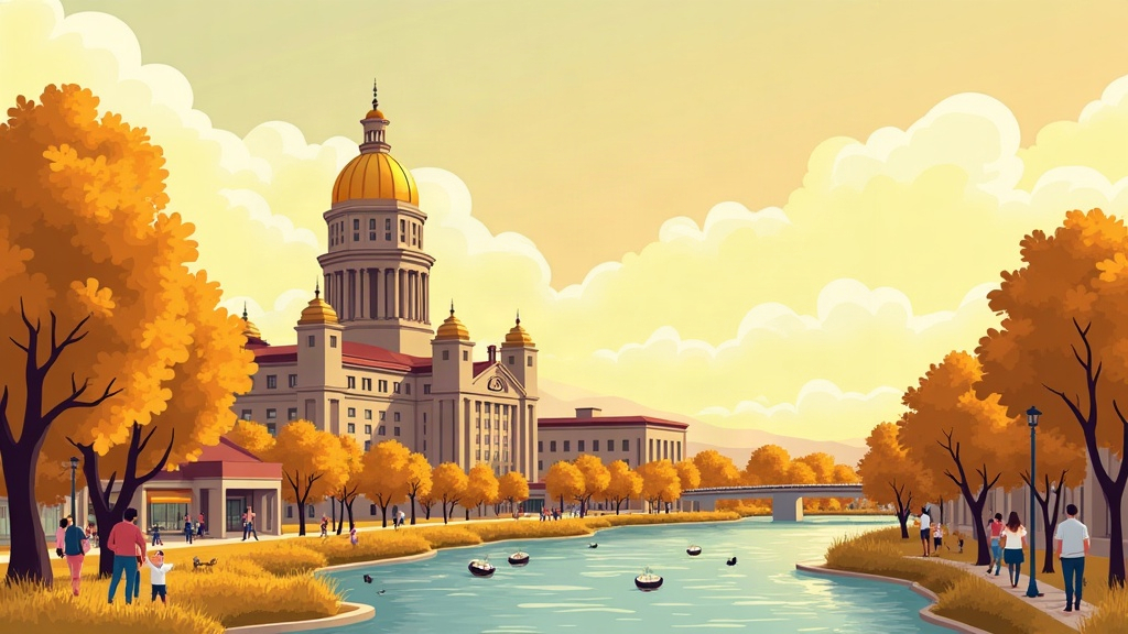 Editorial illustration: Historic Site Grounds and Maintenance Technician