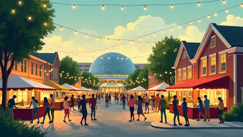 Editorial illustration: Downtown Bowling Green Welcomes New Craft Brewery and Restaurant Hub