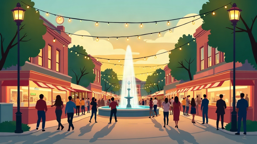 Editorial illustration: Exciting Weekend Ahead in Bowling Green: Events for Everyone!