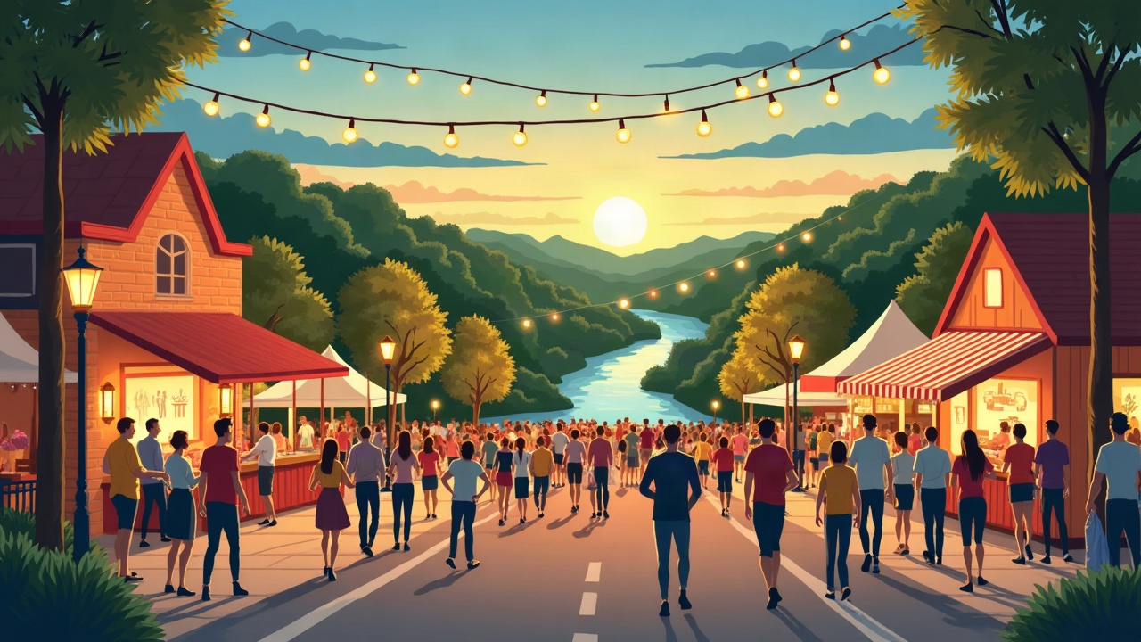 Editorial illustration: Exciting Weekend Events in Bowling Green: October 16-18
