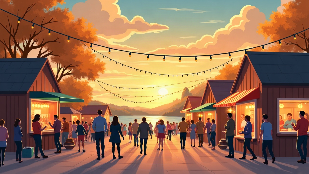 Editorial illustration: Family Weekend Guide: Fun Events in Bismarck October 16-18