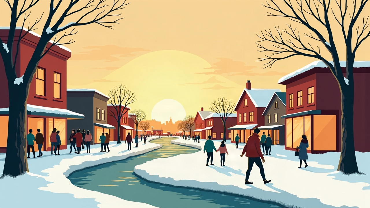 Editorial illustration: UND changes traffic flow at Grand Forks parking ramp
